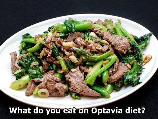 What do you eat on Optavia diet?
